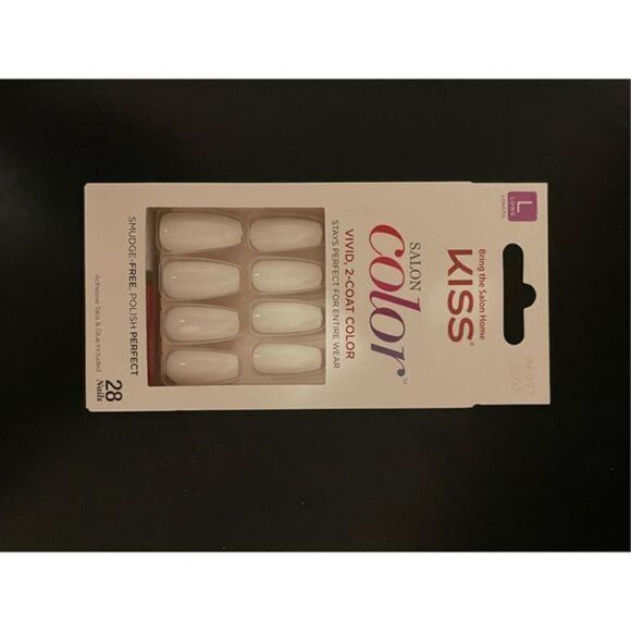 KISS Salon Color Press On Nails (SZ L) - Picture 1 of 1